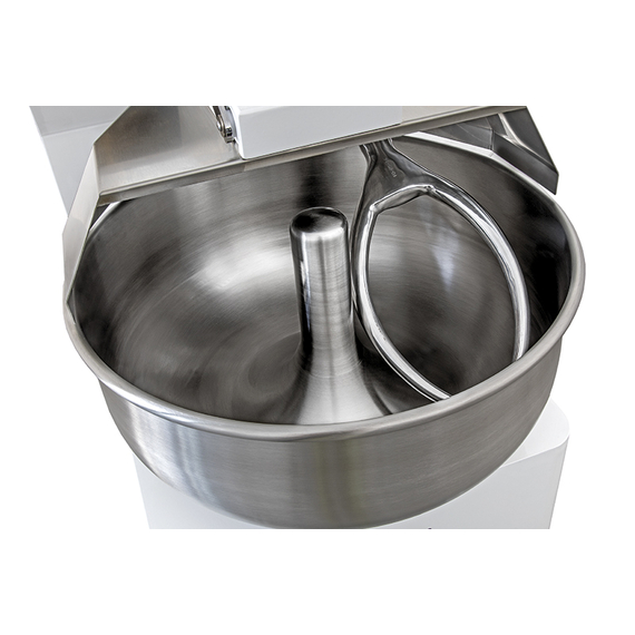 Prismafood Gabelteigmaschine - Kesselvolumen: 30 Liter / 25 kg Teig 2 Geschwindigkeiten 1 Prismafood Gabelteigmaschine - Kesselvolumen: 30 Liter / 25 kg Teig 2 Geschwindigkeiten