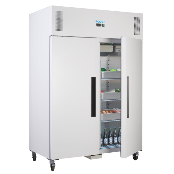 Polar Serie G Kühlschrank weiß 2-türig 1200L Polar Serie G Kühlschrank weiß 2-türig 1200L
