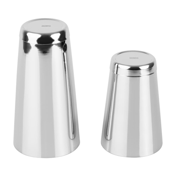 Olympia Edelstahl Tin On Tin Cocktail Shaker 18oz/30oz 3 Olympia Edelstahl Tin On Tin Cocktail Shaker 18oz/30oz