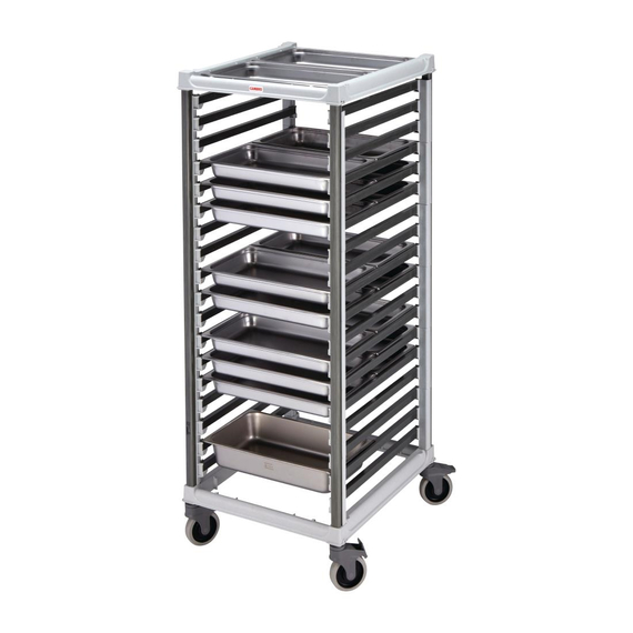 Cambro GN 2/1 Regalwagen 36 Etagen 3 Cambro GN 2/1 Regalwagen 36 Etagen