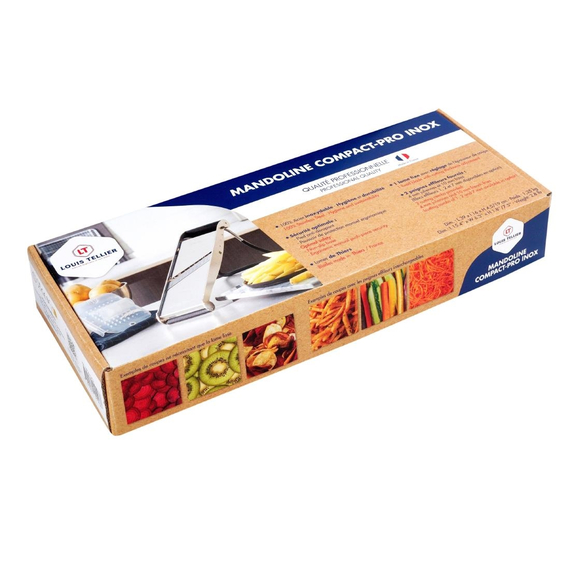 Louis Tellier Bron Compact Pro Edelstahl Japanische Mandoline 7 Louis Tellier Bron Compact Pro Edelstahl Japanische Mandoline