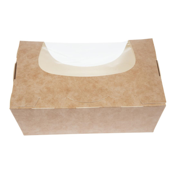 Colpac Zest Kompostierbare Salatboxen mit Sichtfenster 825ml (250 Stück) 4 Colpac Zest Kompostierbare Salatboxen mit Sichtfenster 825ml (250 Stück)