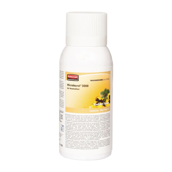 Rubbermaid Lufterfrischer "Radiant Sense" Nachfüllung (12 Stück) Rubbermaid Lufterfrischer "Radiant Sense" Nachfüllung (12 Stück)