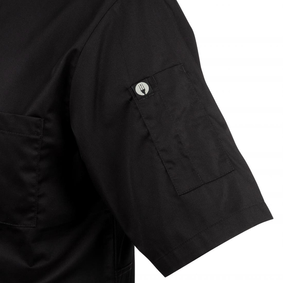 Chefs Works Montreal Cool Vent Unisex Kurzarm-Kochjacke Schwarz S 9 Chefs Works Montreal Cool Vent Unisex Kurzarm-Kochjacke Schwarz S