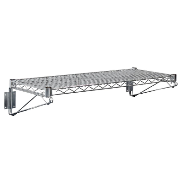 Vogue Gitterwandregal mit Halterungen 122cm breit Vogue Gitterwandregal mit Halterungen 122cm breit