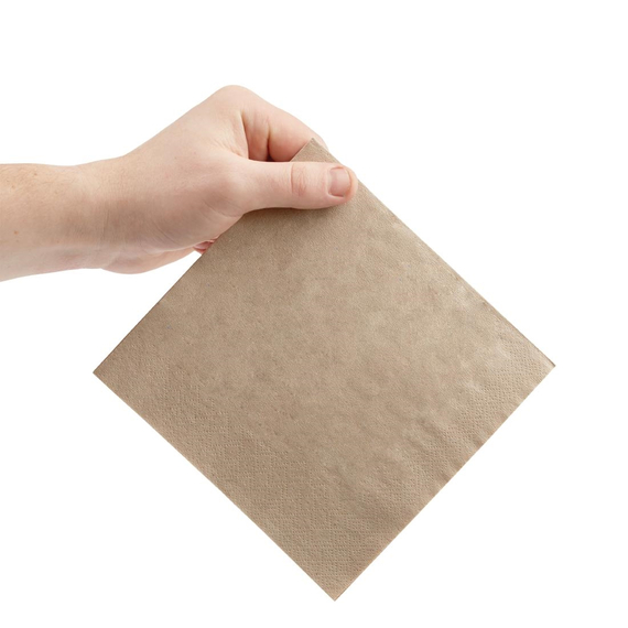Fiesta Recyclable Lunchservietten 1/4 recyceltes Kraftpapier 33cm (2000 Stück) 2 Fiesta Recyclable Lunchservietten 1/4 recyceltes Kraftpapier 33cm (2000 Stück)