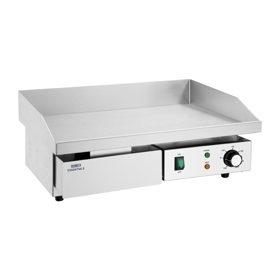 Nisbets Essentials Grillplatte aus Stahl Nisbets Essentials Grillplatte aus Stahl