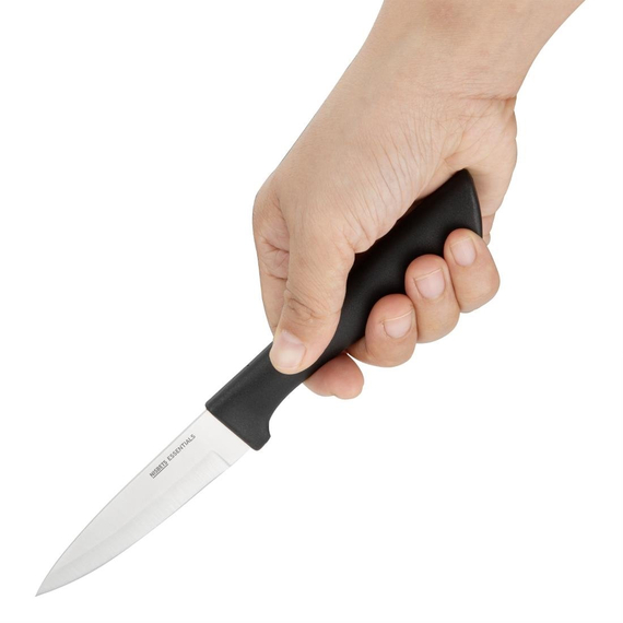 Nisbets Essentials Schälmesser Schwarz 9cm 3 Nisbets Essentials Schälmesser Schwarz 9cm