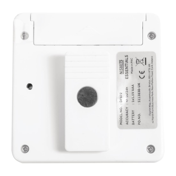 Nisbets Essentials Magnetischer Küchenwecker 2 Nisbets Essentials Magnetischer Küchenwecker