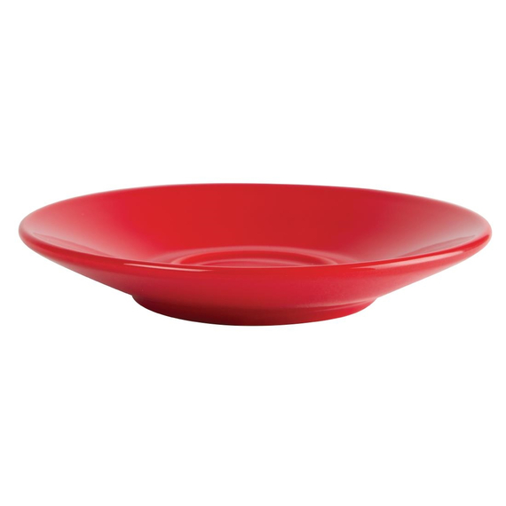 Olympia Cafe Untertassen rot 11,7cm (12 Stück) 5 Olympia Cafe Untertassen rot 11,7cm (12 Stück)