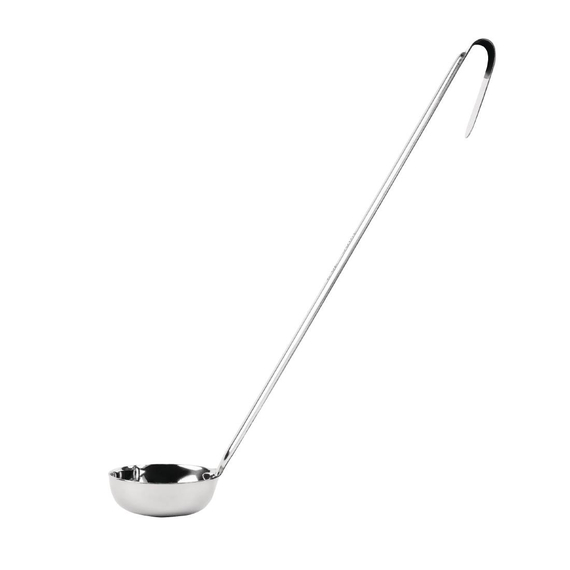 Vogue Schöpflöffel mit flachem Boden 5,6cl 2 Vogue Schöpflöffel mit flachem Boden 5,6cl