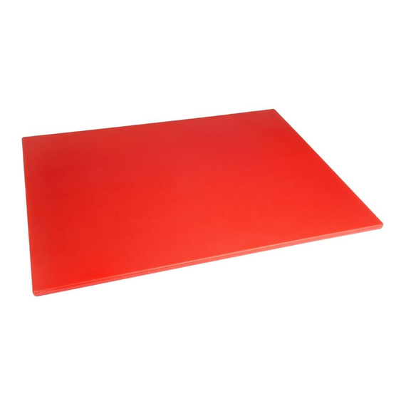 Hygiplas LDPE Schneidebrett rot 60x45x1cm Hygiplas LDPE Schneidebrett rot 60x45x1cm