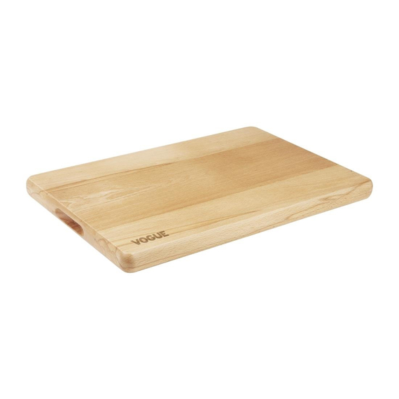Vogue Buche Schneidebrett Groß 510x355x30mm Vogue Buche Schneidebrett Groß 510x355x30mm