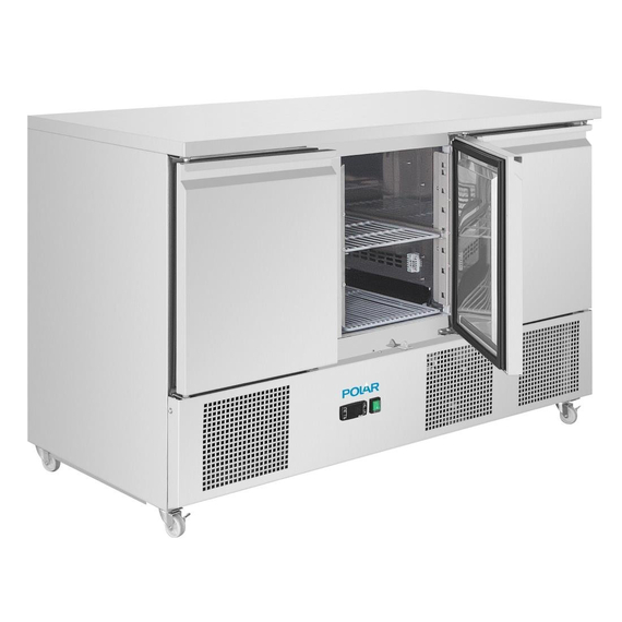 Polar U-Serie Belüftete 3 Tür Salatette Theke 3 Polar U-Serie Belüftete 3 Tür Salatette Theke