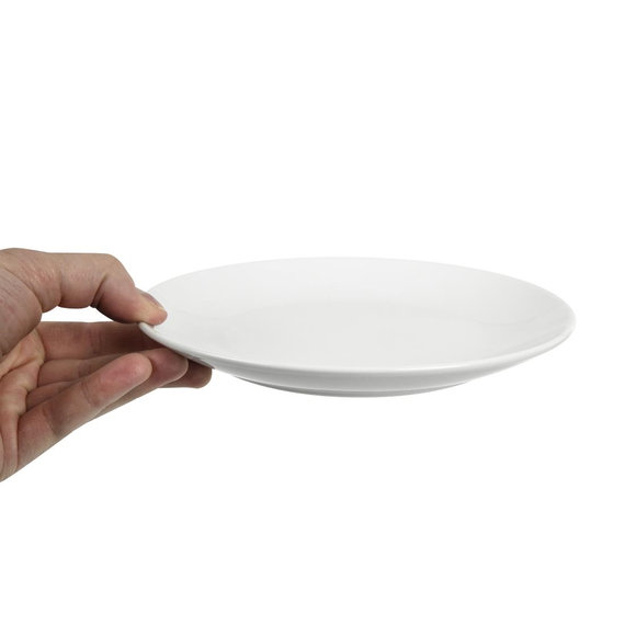 Olympia Whiteware runde Coupeteller 20cm (12 Stück) 5 Olympia Whiteware runde Coupeteller 20cm (12 Stück)