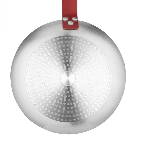 Hygiplas Pfanne Aluminium Antihaft Teflon Platinum Plus Roter Griff - 240x40mm 6 Hygiplas Pfanne Aluminium Antihaft Teflon Platinum Plus Roter Griff - 240x40mm