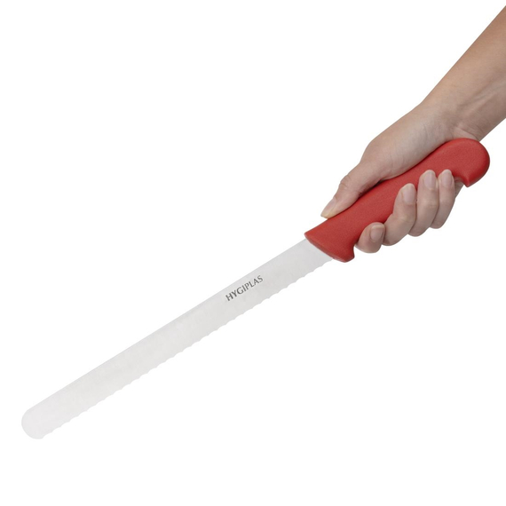Hygiplas Fleischmesser 25,5cm rot 4 Hygiplas Fleischmesser 25,5cm rot