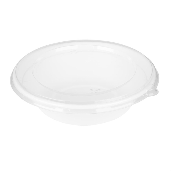 Fiesta Recyclable PET Lids für Poke Bowl Bases 24/32oz (50 Stück) 2 Fiesta Recyclable PET Lids für Poke Bowl Bases 24/32oz (50 Stück)