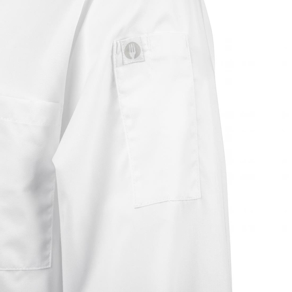 Chef Works Calgary Langarm Cool Vent Unisex-Kochjacke Weiß M 3 Chef Works Calgary Langarm Cool Vent Unisex-Kochjacke Weiß M