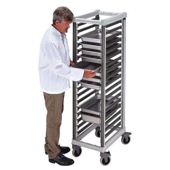 Cambro GN 1/1 Regalwagen 18 Etagen 4 Cambro GN 1/1 Regalwagen 18 Etagen