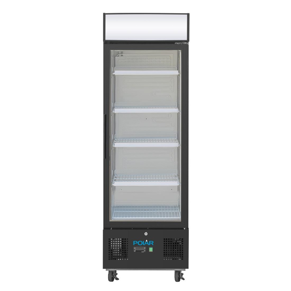 Polar G-Serie Standkühlschrank mit Display 218Ltr Schwarz 2 Polar G-Serie Standkühlschrank mit Display 218Ltr Schwarz