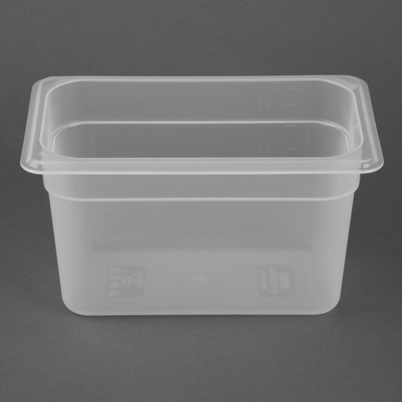 Nisbets Essentials Polypropylen 1/4 Gastronorm Behälter 150mm 4 Nisbets Essentials Polypropylen 1/4 Gastronorm Behälter 150mm