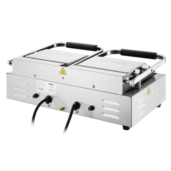 Buffalo Doppelkontaktgrill Gerippte Platten 6 Buffalo Doppelkontaktgrill Gerippte Platten