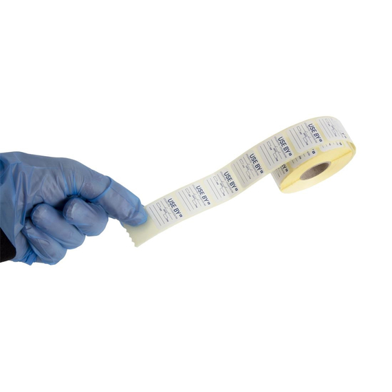 Hygiplas Etikett 25mm Use By (1000 Stück) 5 Hygiplas Etikett 25mm Use By (1000 Stück)