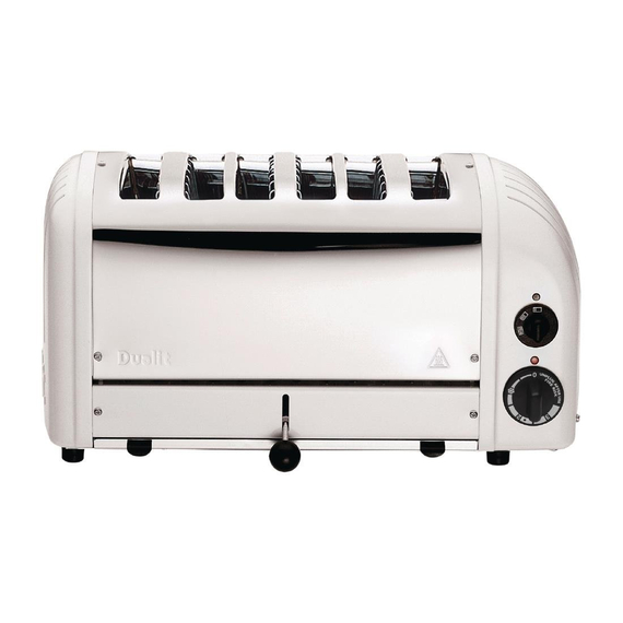 Dualit Toaster 60146 weiß 6 Schlitze Dualit Toaster 60146 weiß 6 Schlitze