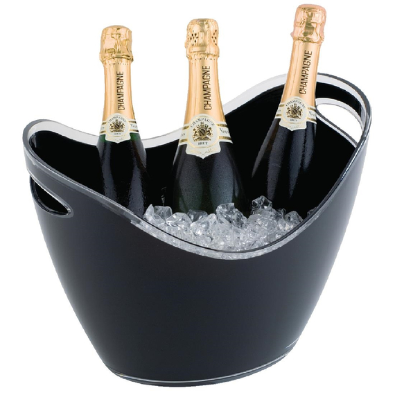APS Champagnerkühler schwarz groß APS Champagnerkühler schwarz groß