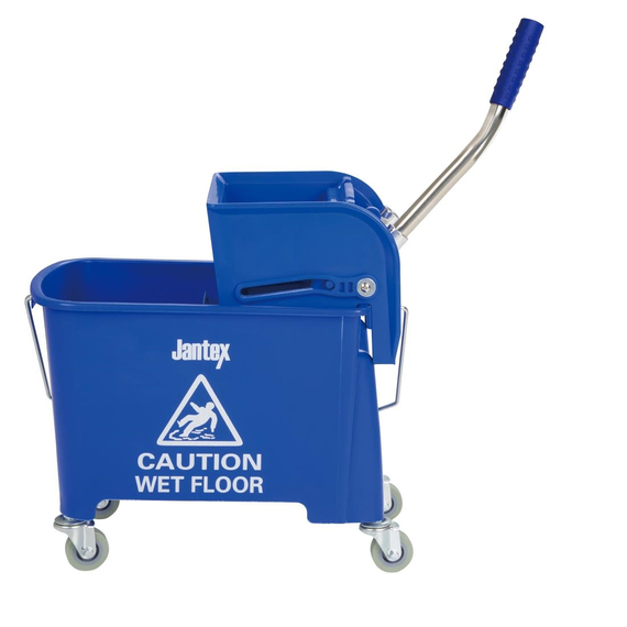 Jantex Moppeimer mit Mopppresse blau 20L 1 Jantex Moppeimer mit Mopppresse blau 20L