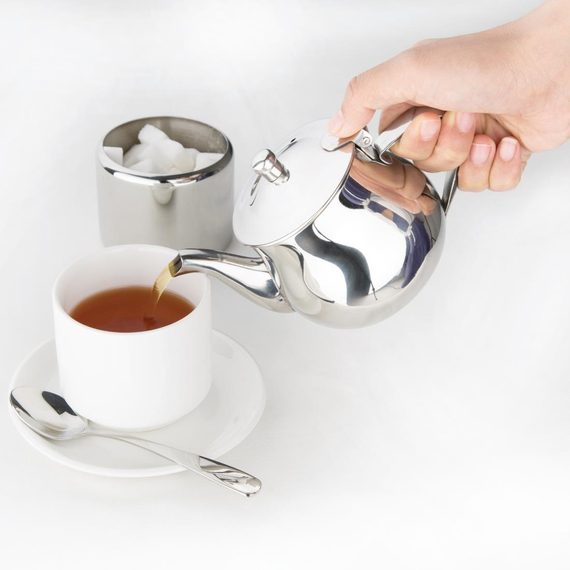 Olympia Arabische Teekanne aus Edelstahl 400ml 3 Olympia Arabische Teekanne aus Edelstahl 400ml