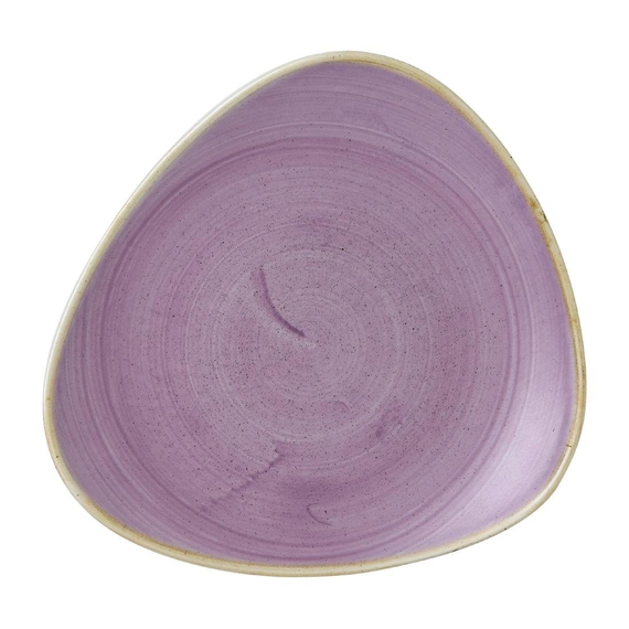 Churchill Stonecast Lavendel-Lotus-Teller, 228 mm, (12 Stück) 3 Churchill Stonecast Lavendel-Lotus-Teller, 228 mm, (12 Stück)