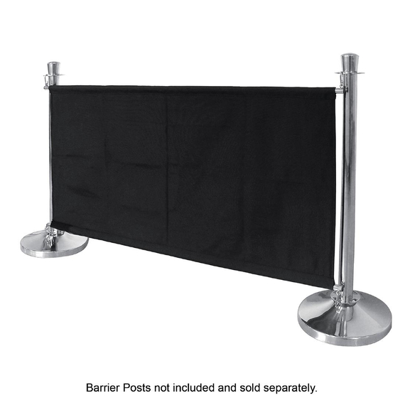 Bolero Abschirmwand schwarz 1 Bolero Abschirmwand schwarz