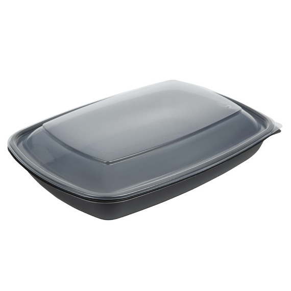 Fastpac Deckel für große rechteckige Lebensmittelbehälter 1350 ml (150 Stück) 4 Fastpac Deckel für große rechteckige Lebensmittelbehälter 1350 ml (150 Stück)