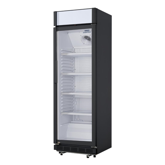 Nisbets Essentials Display Kühlschrank mit Lichtkasten 346Ltr 1 Nisbets Essentials Display Kühlschrank mit Lichtkasten 346Ltr