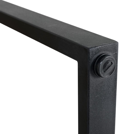 Bolero Industrie-Stehtisch aus Stahl und Akazie, 1800 x 900 mm 5 Bolero Industrie-Stehtisch aus Stahl und Akazie, 1800 x 900 mm