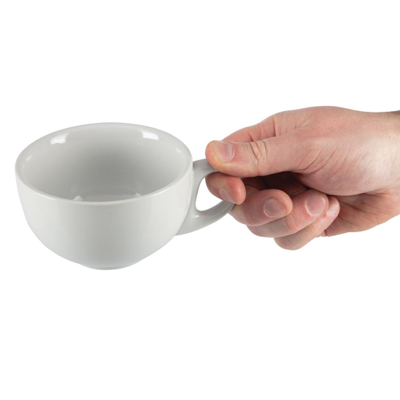 Olympia Whiteware Cappuccinotassen 28,4cl (12 Stück) 5 Olympia Whiteware Cappuccinotassen 28,4cl (12 Stück)
