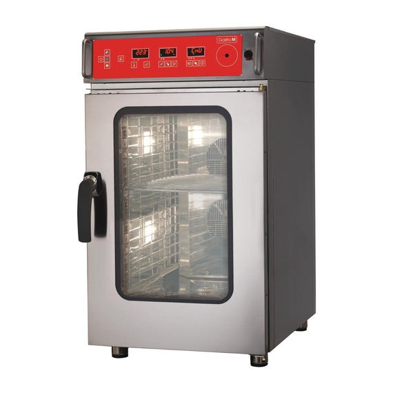 Gastro M Kombi-Dampfgarer mit Reinigungssystem 10 x 1/1 GN Gastro M Kombi-Dampfgarer mit Reinigungssystem 10 x 1/1 GN