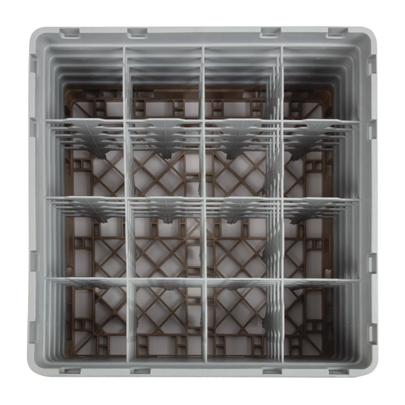 Cambro Gläserspülkorb beige mit 16 Fächern max Glashöhe 25,7cm 3 Cambro Gläserspülkorb beige mit 16 Fächern max Glashöhe 25,7cm