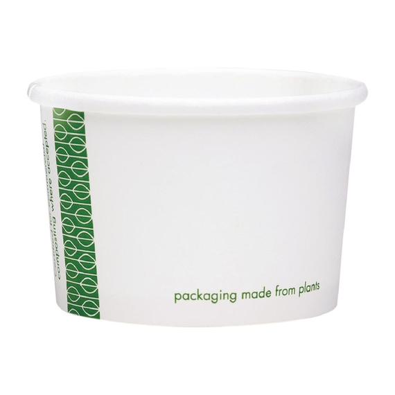 Vegware kompostierbare Schalen für warme Speisen 110ml (1000 Stück) 6 Vegware kompostierbare Schalen für warme Speisen 110ml (1000 Stück)