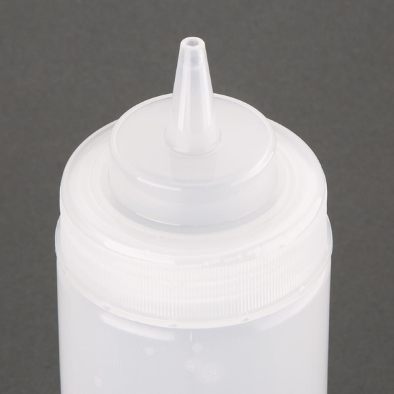 Vogue Quetschflasche extra breit klar 454ml 2 Vogue Quetschflasche extra breit klar 454ml