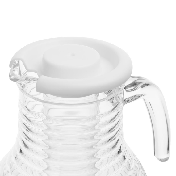 Olympia Kristallon Krug mit Kühlrohr Polycarbonat Geriffelt 1600ml 3 Olympia Kristallon Krug mit Kühlrohr Polycarbonat Geriffelt 1600ml