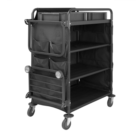 Jantex Kompaktes Housekeeping-Wagen 2 Jantex Kompaktes Housekeeping-Wagen