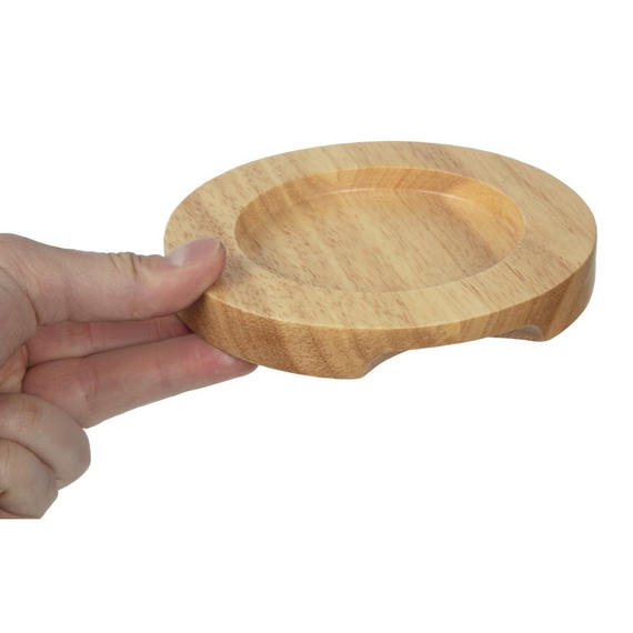 Olympia Holzbrett für Servierpfanne 11,5cm 4 Olympia Holzbrett für Servierpfanne 11,5cm