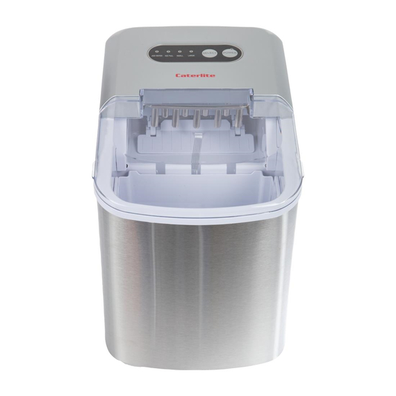 Caterlite Eiswürfelmaschine 10kg Ausgabe 1 Caterlite Eiswürfelmaschine 10kg Ausgabe