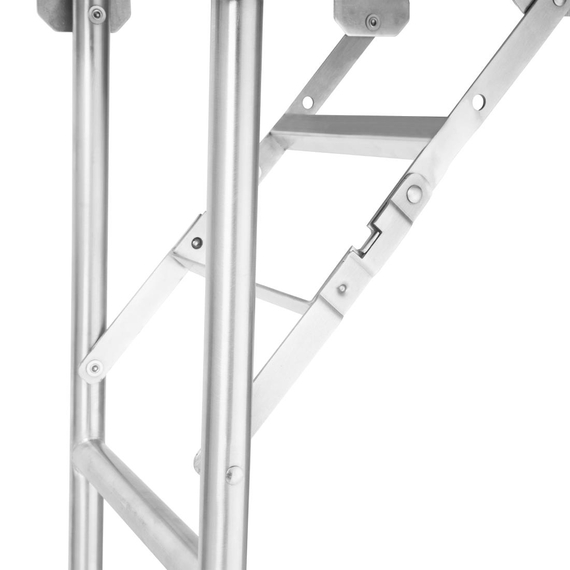 Vogue Edelstahl Klappbarer Arbeitstisch 1830x760x780 3 Vogue Edelstahl Klappbarer Arbeitstisch 1830x760x780