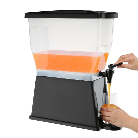 Olympia Getränkespender Polypropylen Schwarz 12Ltr 4 Olympia Getränkespender Polypropylen Schwarz 12Ltr