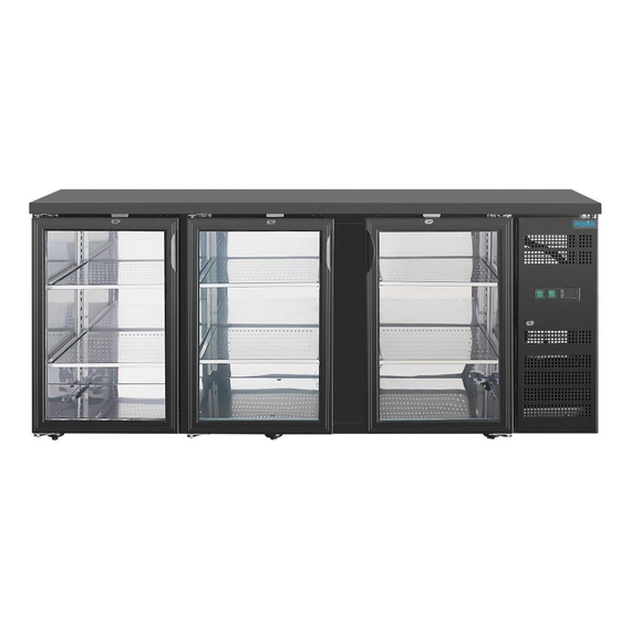 Polar U-Serie Premium Bar Kühlschrank mit 3 Türen Display 1 Polar U-Serie Premium Bar Kühlschrank mit 3 Türen Display
