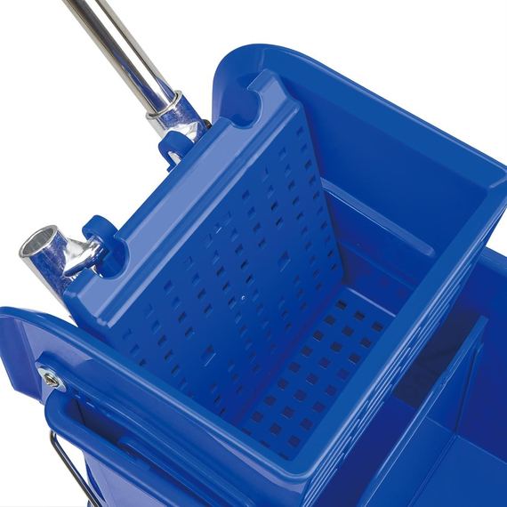 Jantex Moppeimer mit Mopppresse blau 20L 3 Jantex Moppeimer mit Mopppresse blau 20L